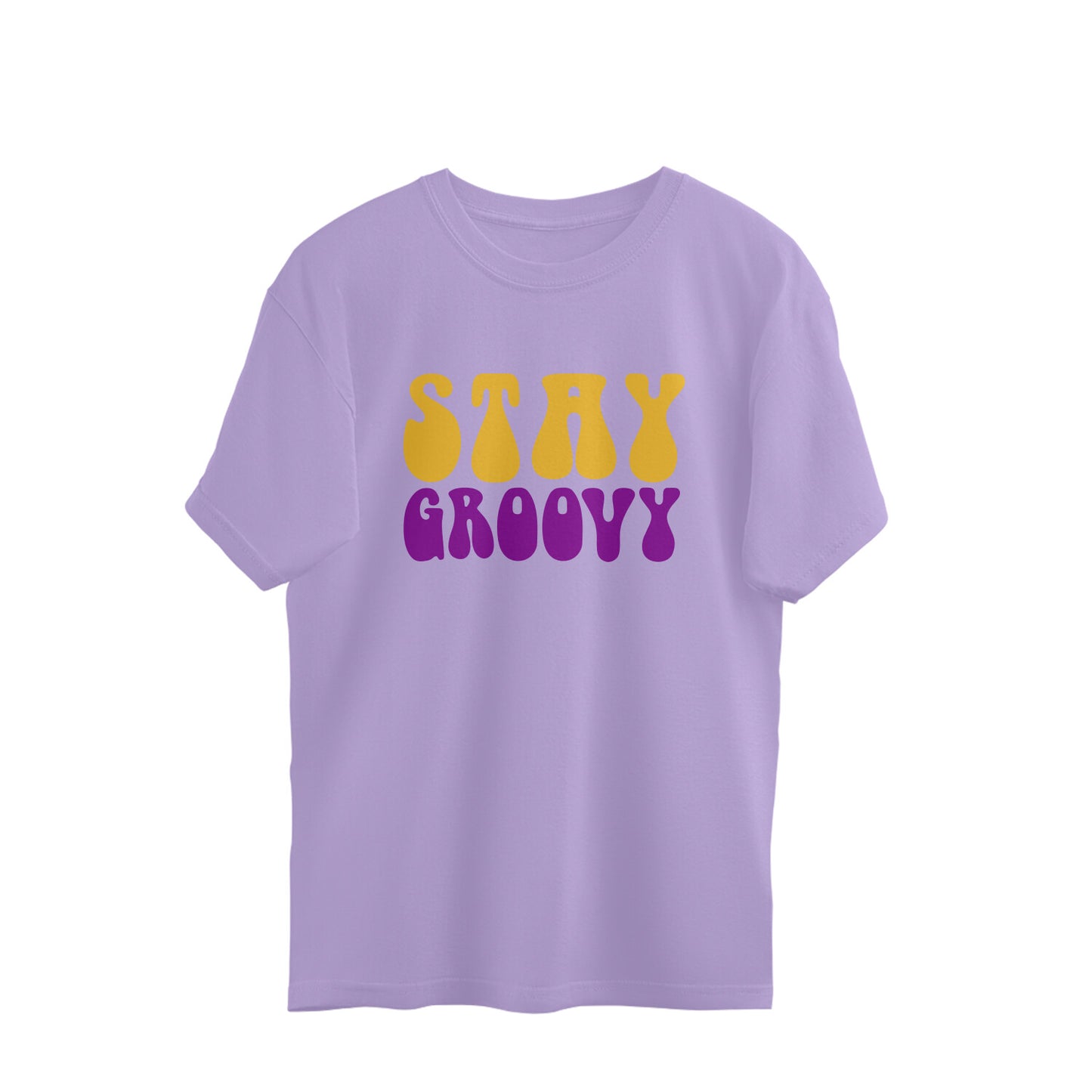 Stay Groovy Oversized Tshirt