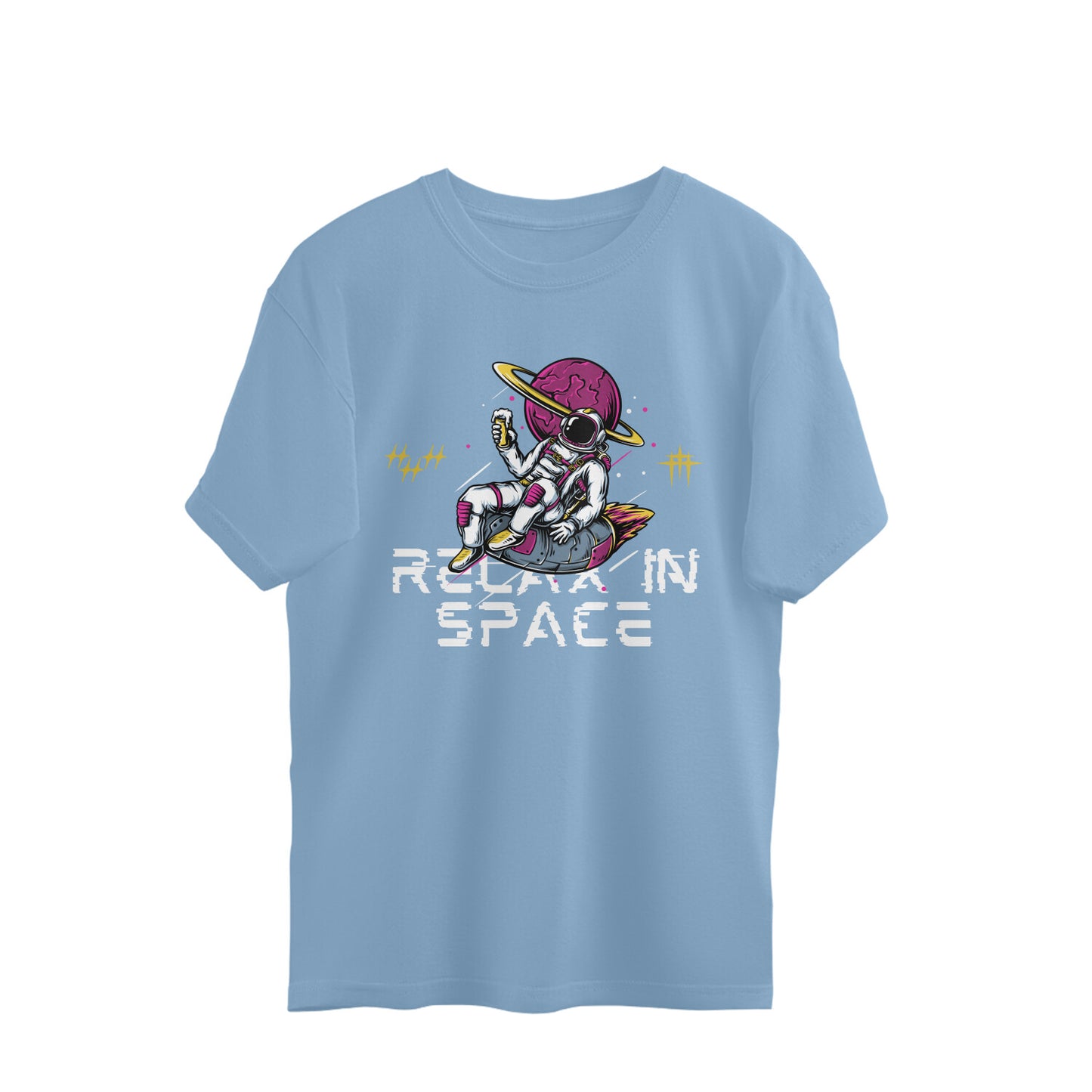 Relax In Space Oversized Tshirt