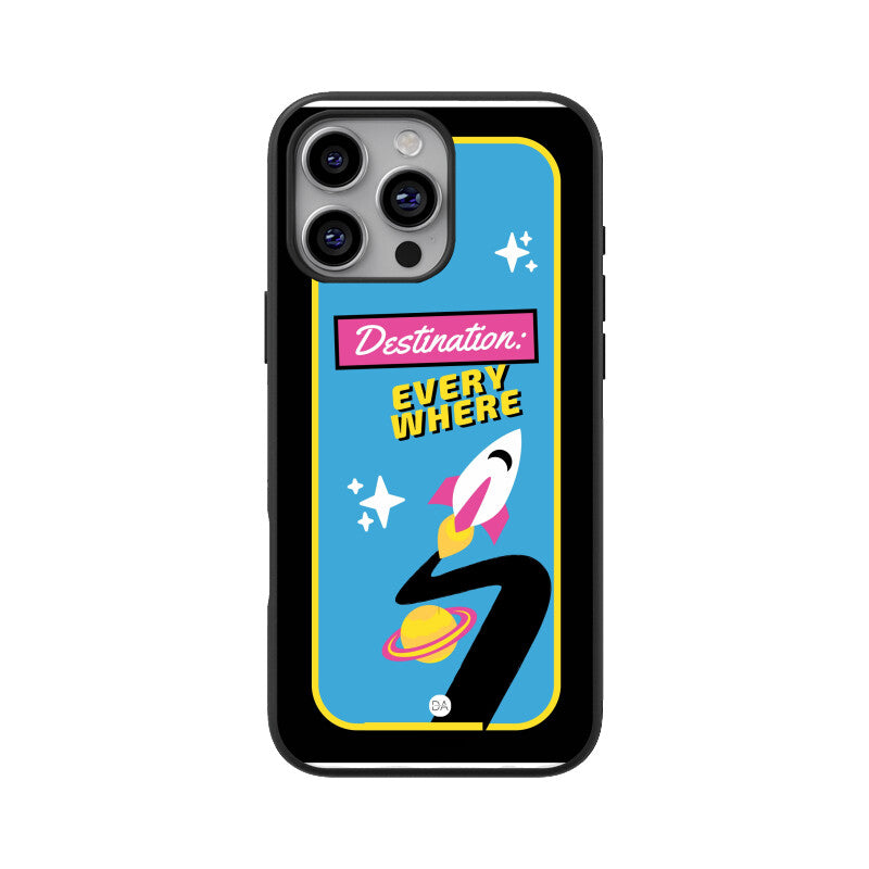 Destination Everywhere Design Case Cover For iPhone