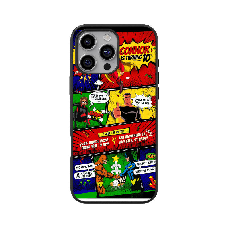 Comic Connor Design Case Cover For iPhone