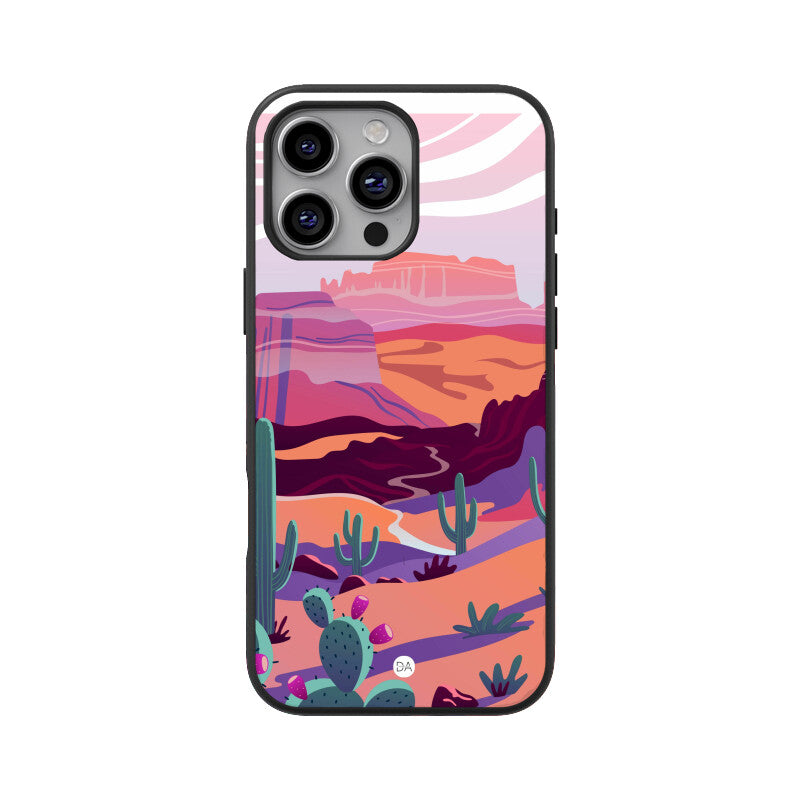 Spikey Desert Design Case For iPhone