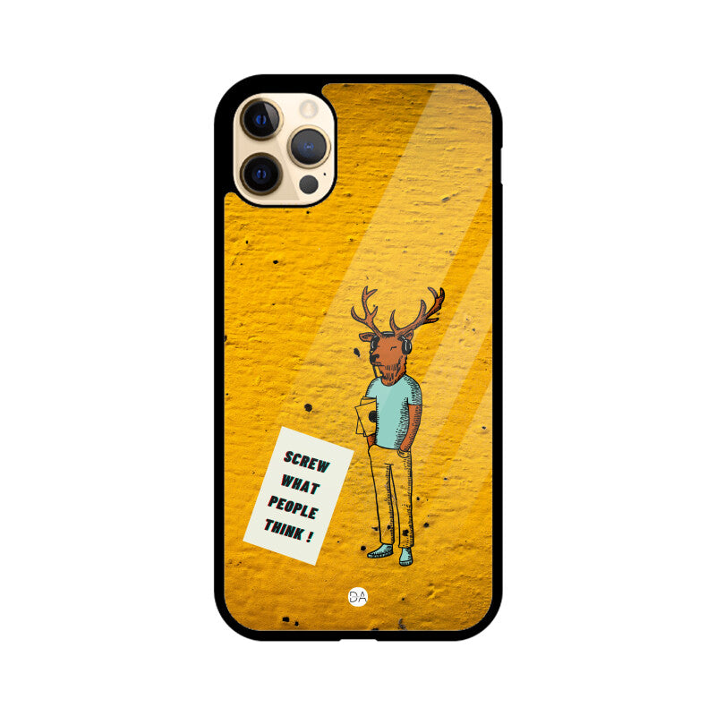 Screw What people Think Design Case For iPhone