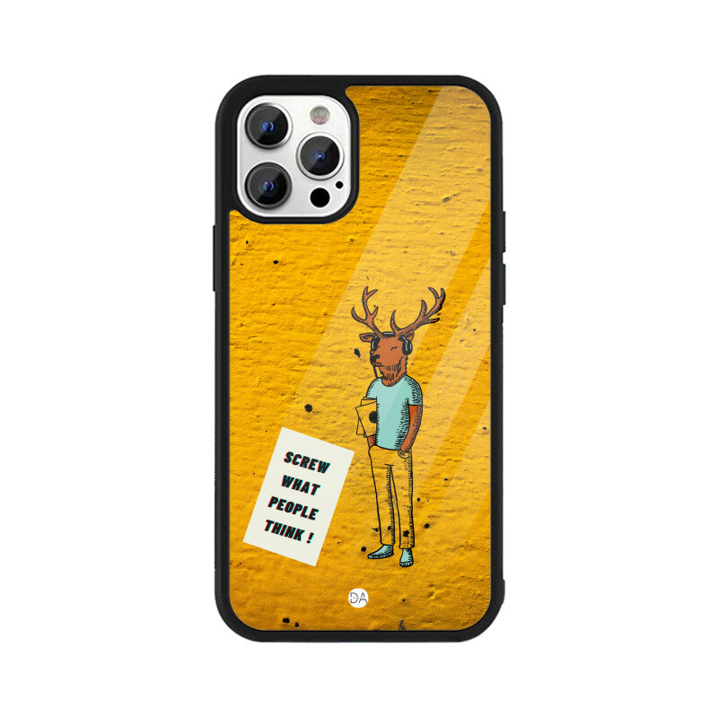 Screw What people Think Design Case For iPhone