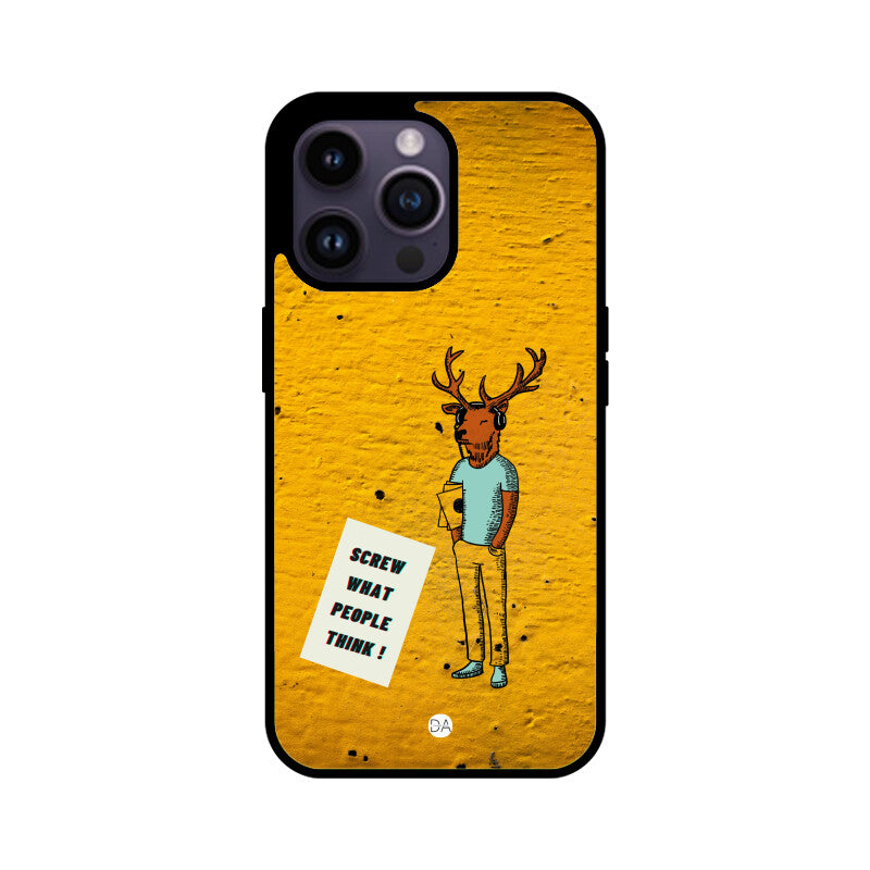 Screw What people Think Design Case For iPhone
