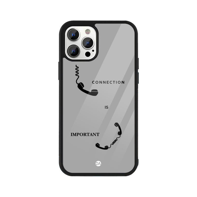 Connection Is Important Design Case For iPhone