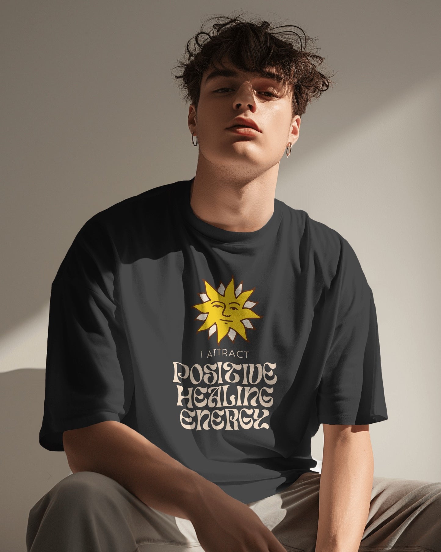 Positive Healing Oversized Tshirt