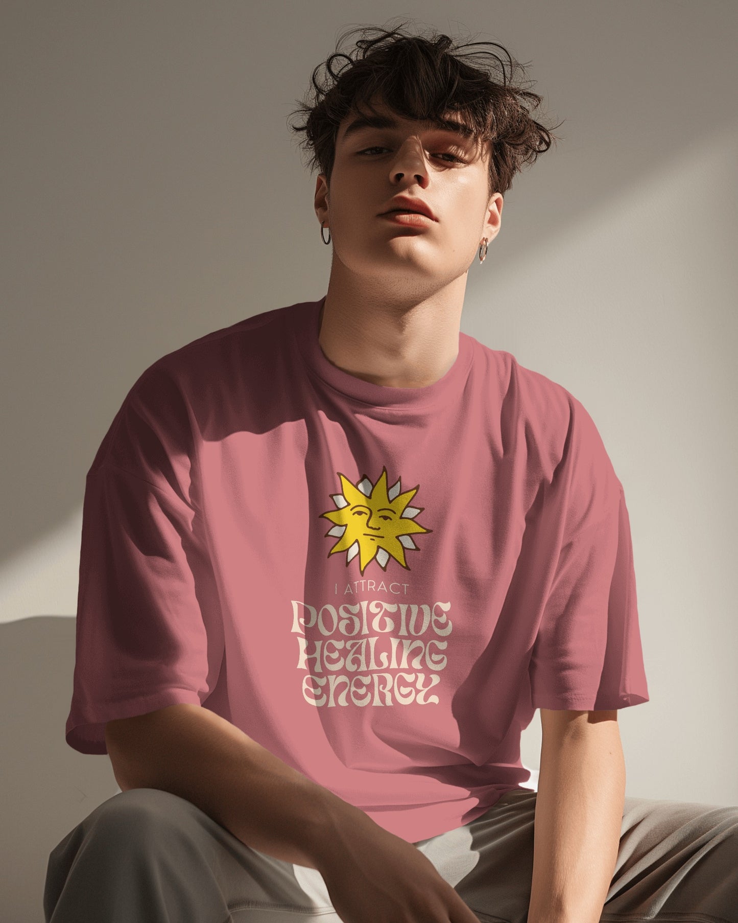 Positive Healing Oversized Tshirt