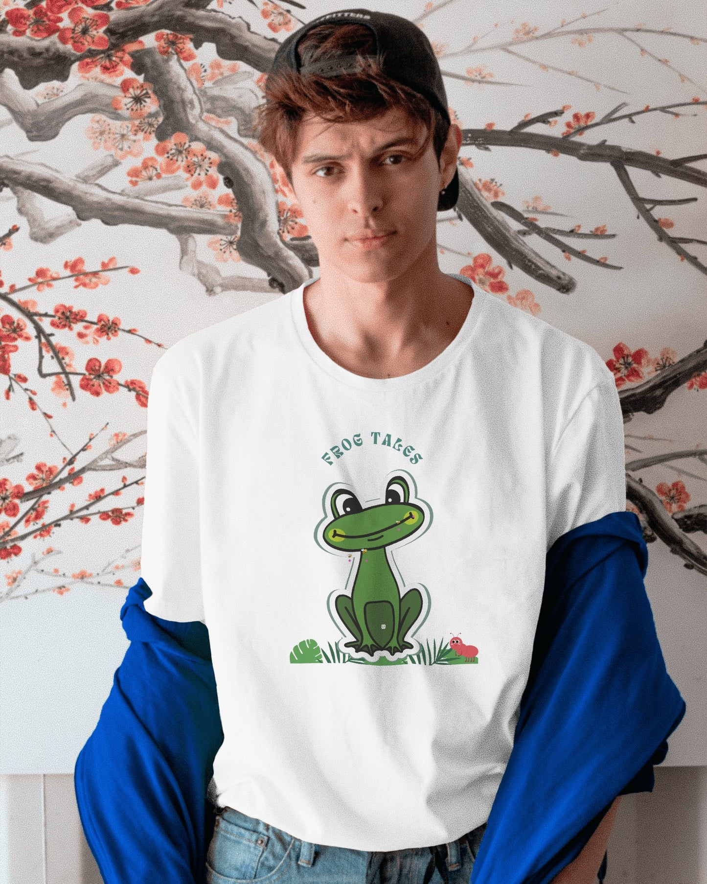 Frog Tales Tshirt | Dhukeri Arts