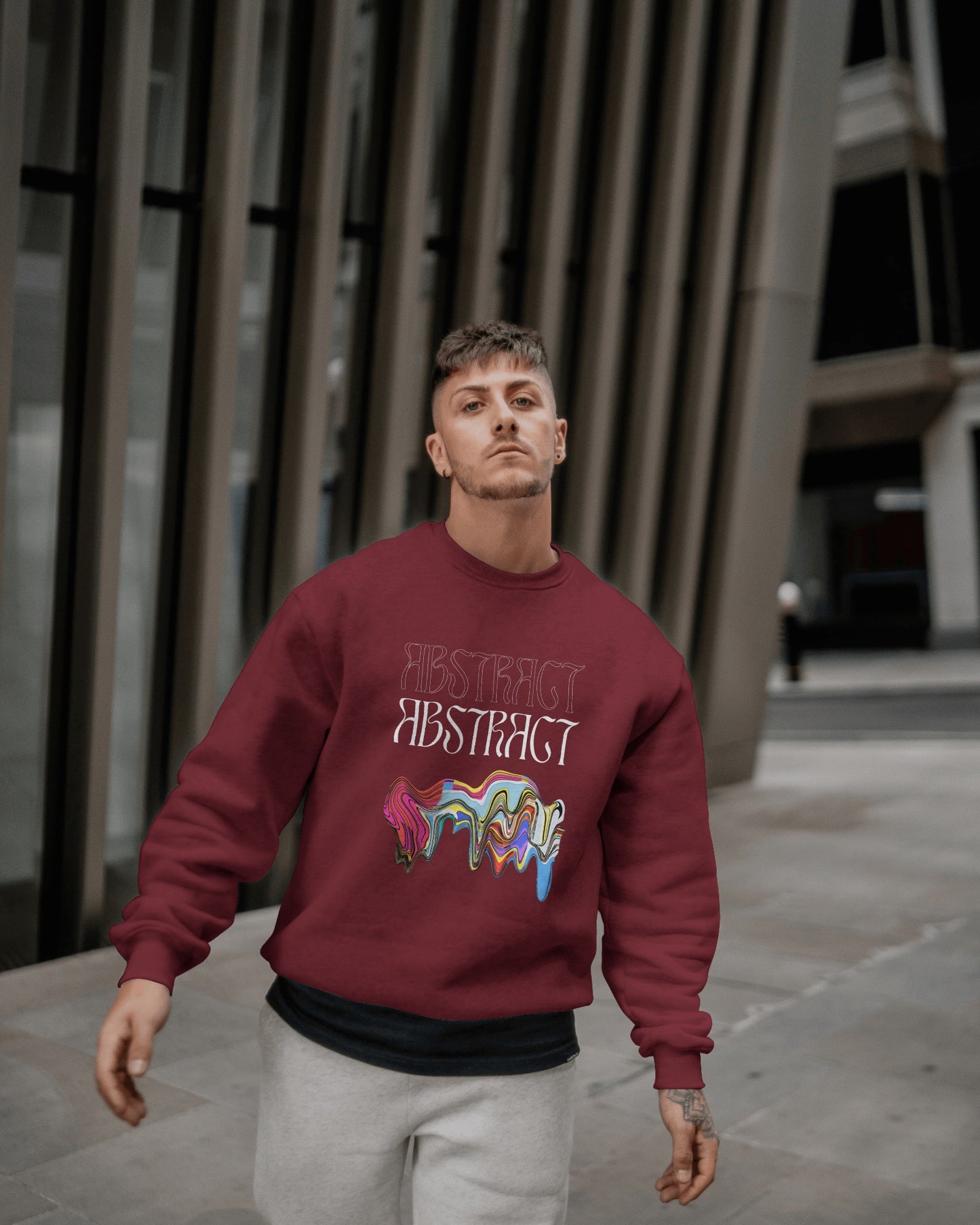 Abstract Sweatshirt