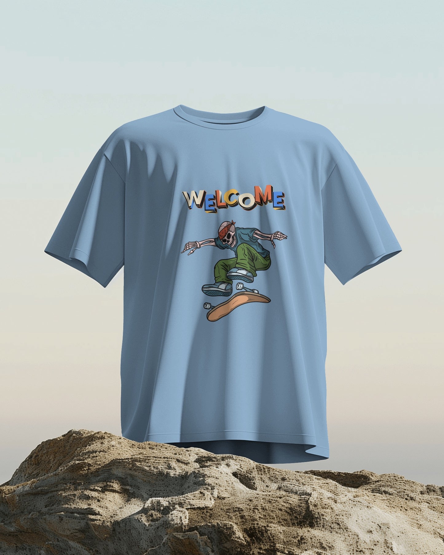 SkateBoard Oversized Tshirt