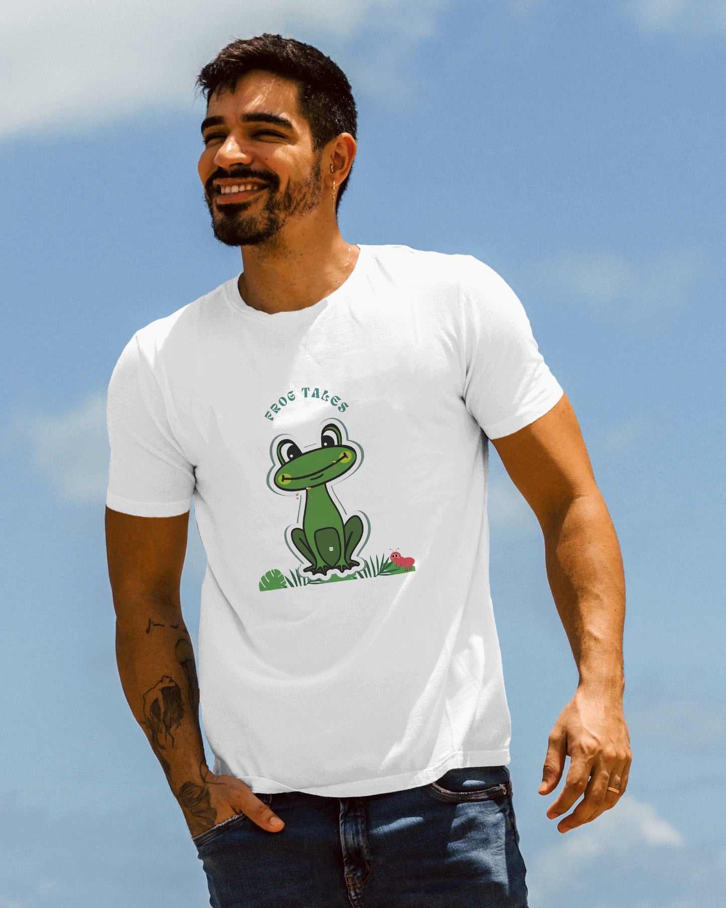 Frog Tales Tshirt | Dhukeri Arts