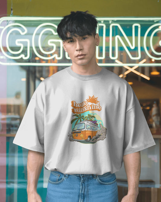 Hello Sunshine Oversized Tshirt