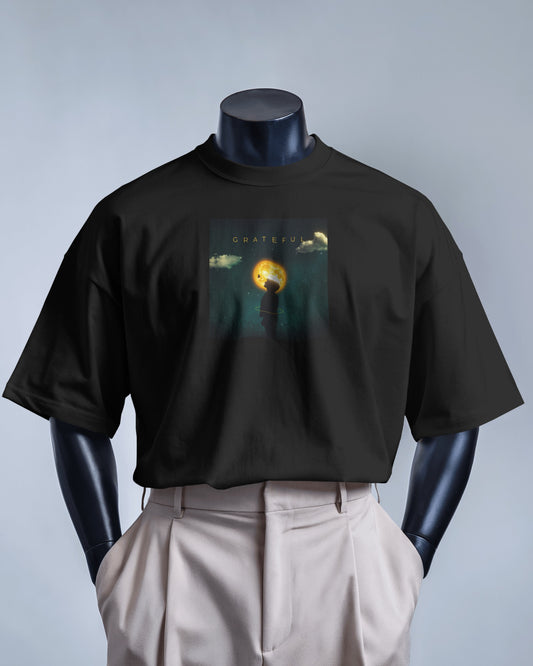 Grateful Premium Oversized Tshirt