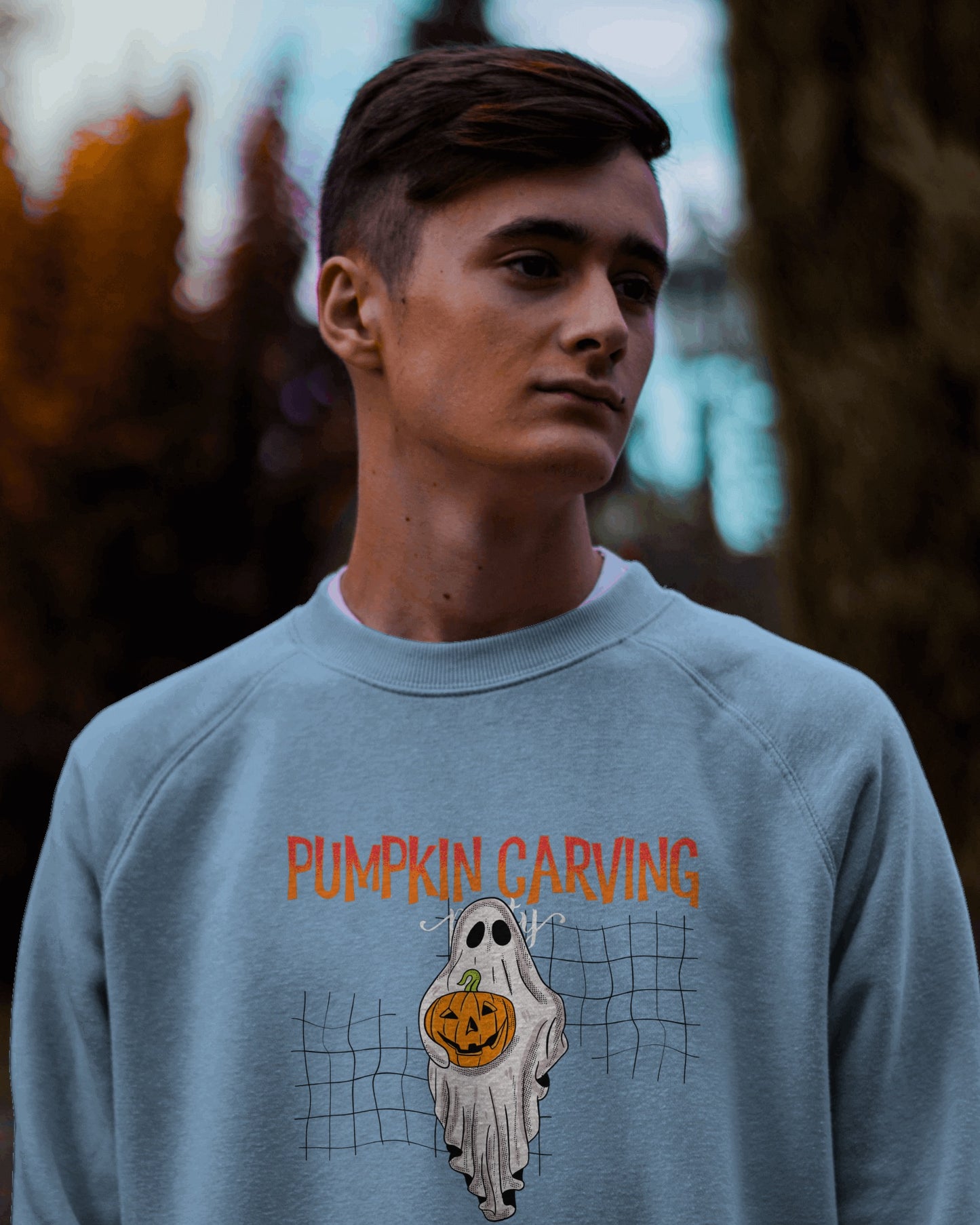 Pumpkin Carving Sweatshirt