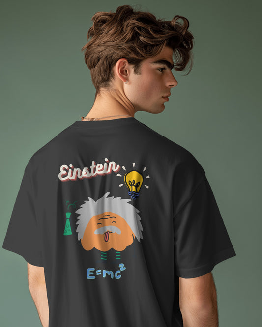 Einstein Oversized Tshirt | Dhukeri Arts