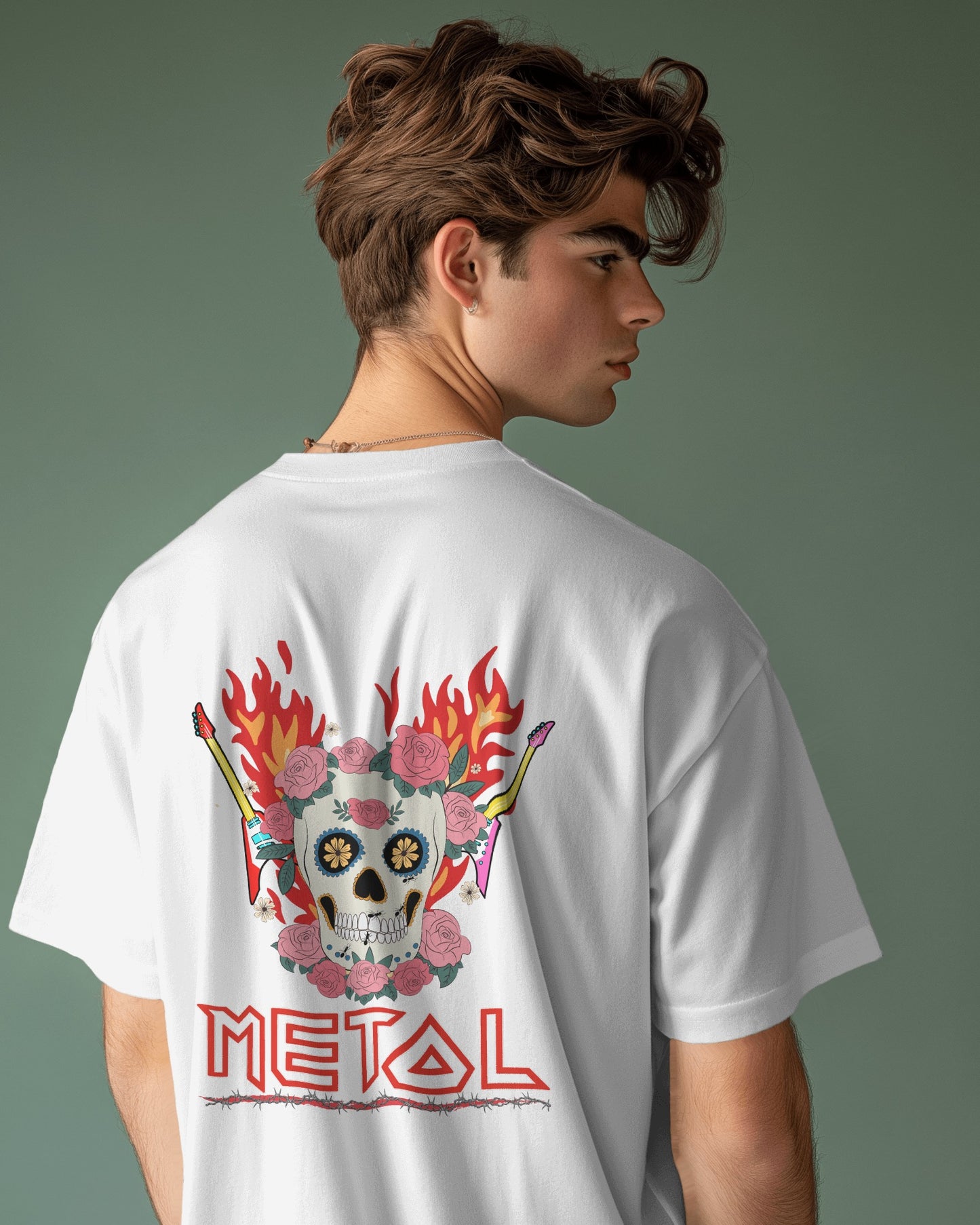 Metal Oversized Tshirt