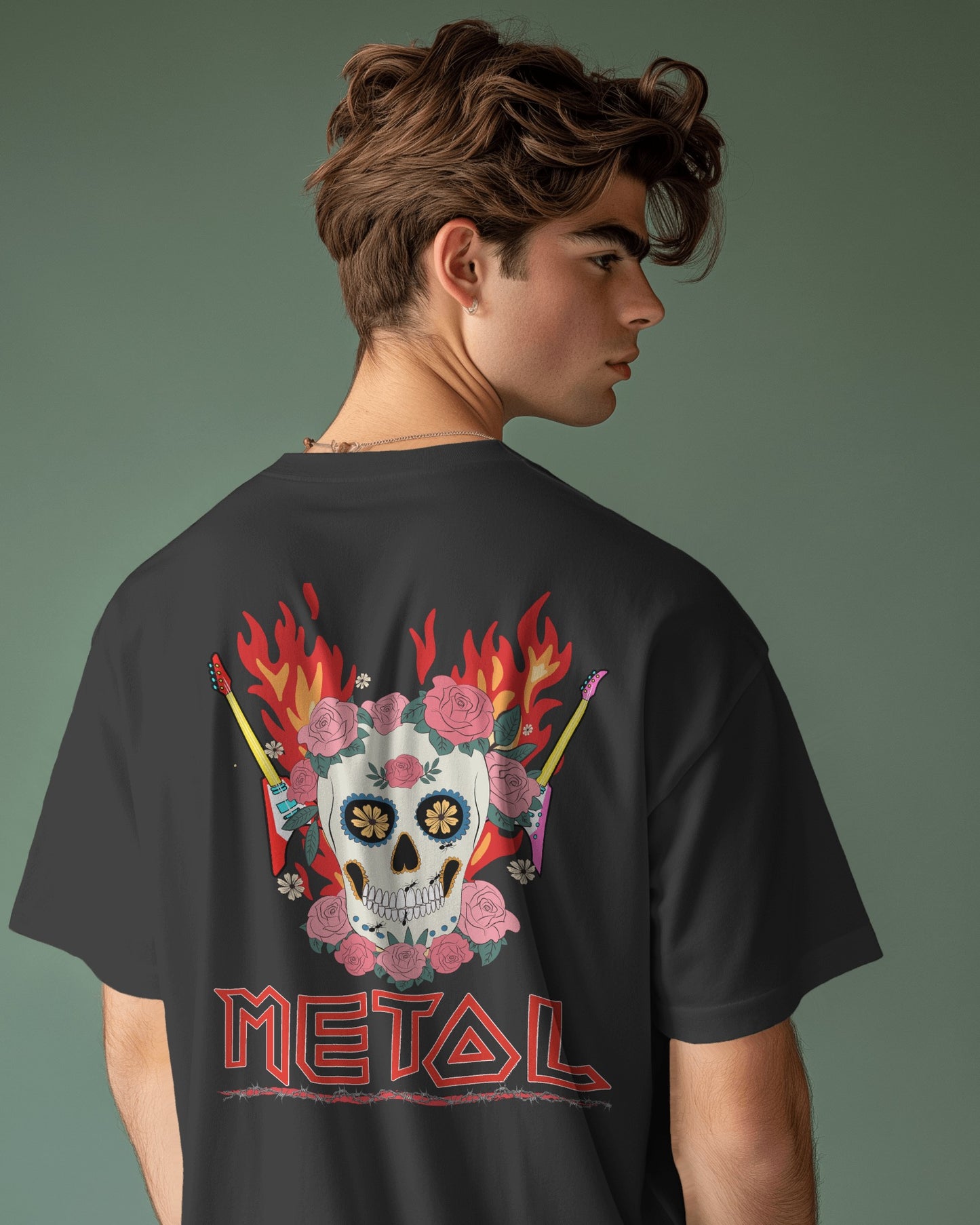 Metal Oversized Tshirt